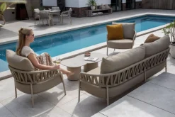 Taste Calma stoel-bank loungeset- Latte