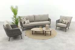 Taste Cannes/Monroe stoel-bank loungeset - Terre