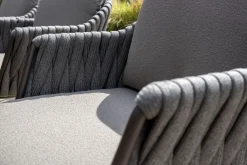 Taste Cannes/Prado 6-persoons Deens ovale tuinset 240x105 cm. - Terre