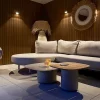 Taste Catalana organische loungebank chaise longue (rechts) - Latte OP=OP