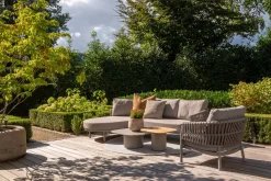 Taste Catalana organische loungebank chaise longue (rechts) - Latte OP=OP