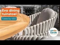 Taste Eva/Prado Deens ovale 6-persoons tuinset 240x105 cm. - Latte