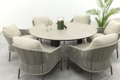 Taste Florence/Donato ronde low dining tuinset - Terre