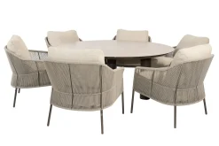 Taste Florence/Donato ronde low dining tuinset - Terre