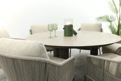 Taste Florence/Donato ronde low dining tuinset - Terre