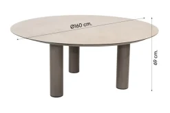 Taste Florence/Donato ronde low dining tuinset - Terre