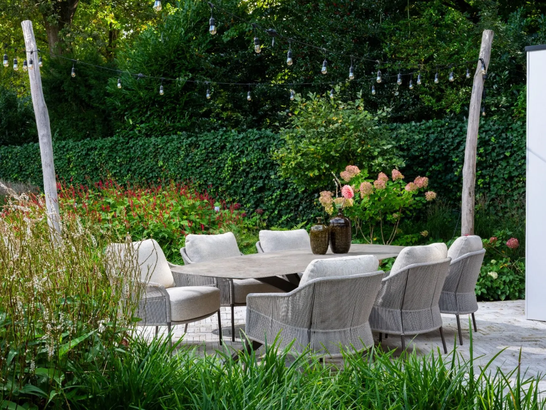 Taste Florence low dining tuinstoel - Terre (1 stuk)