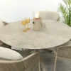 Taste Florence/Prado 4-persoons ronde dining tuinset Ø130 cm. - Latte