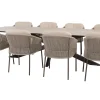 Taste Florence/Prado 8-persoons Deens ovale tuinset 300x110 cm. - Terre