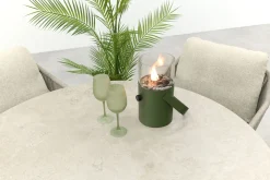 Taste Florence/Sarah ronde low dining tuinset Ø130 cm.- Terre