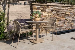 Taste Manolo dining tuintafel 75x75 cm. - Latte