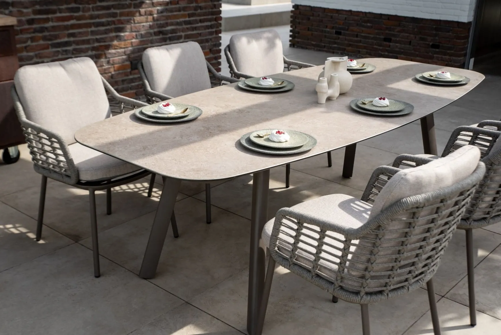 Taste Manolo tuintafel 240x103 cm. - Terre