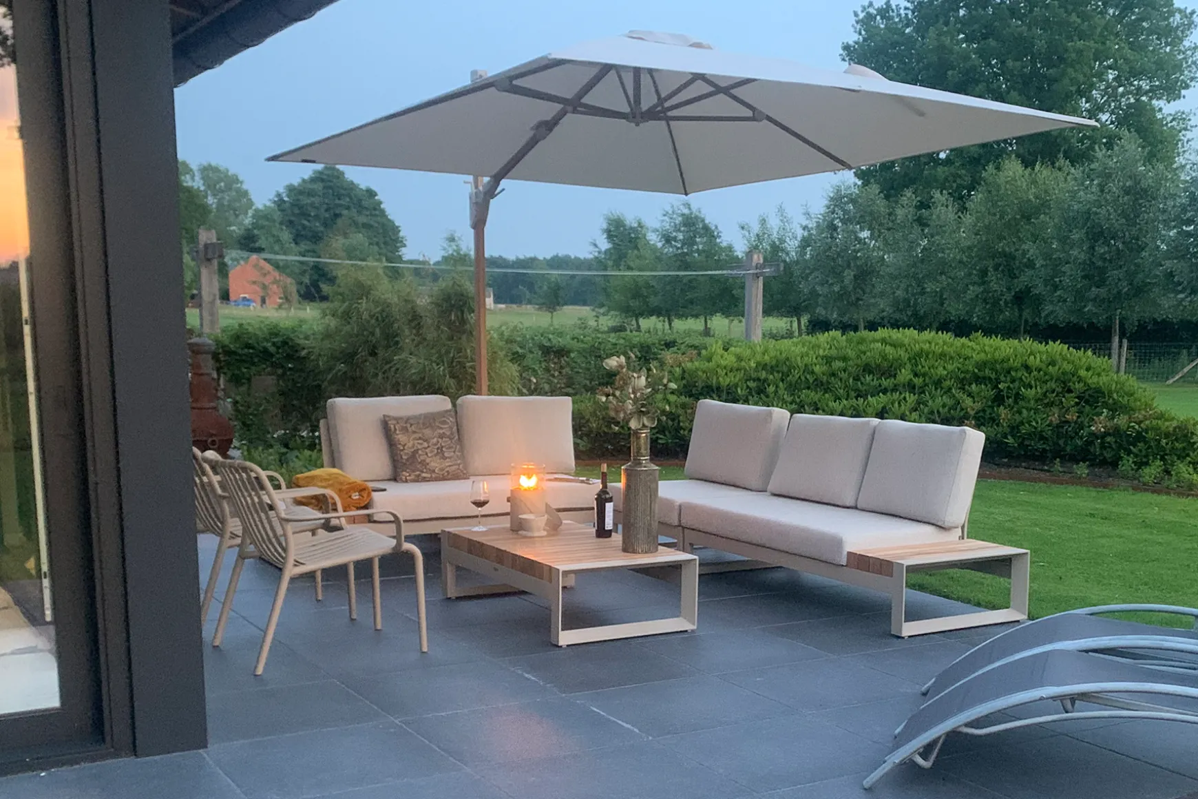 Taste Matisse loungeset - Latte - 5 delig