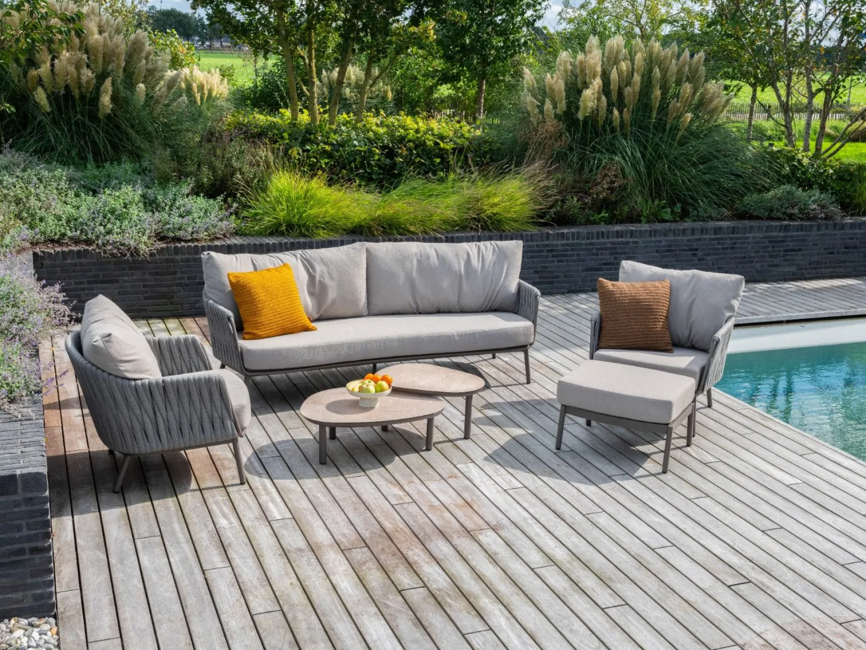 Taste Monroe organische loungetafelset - Terre