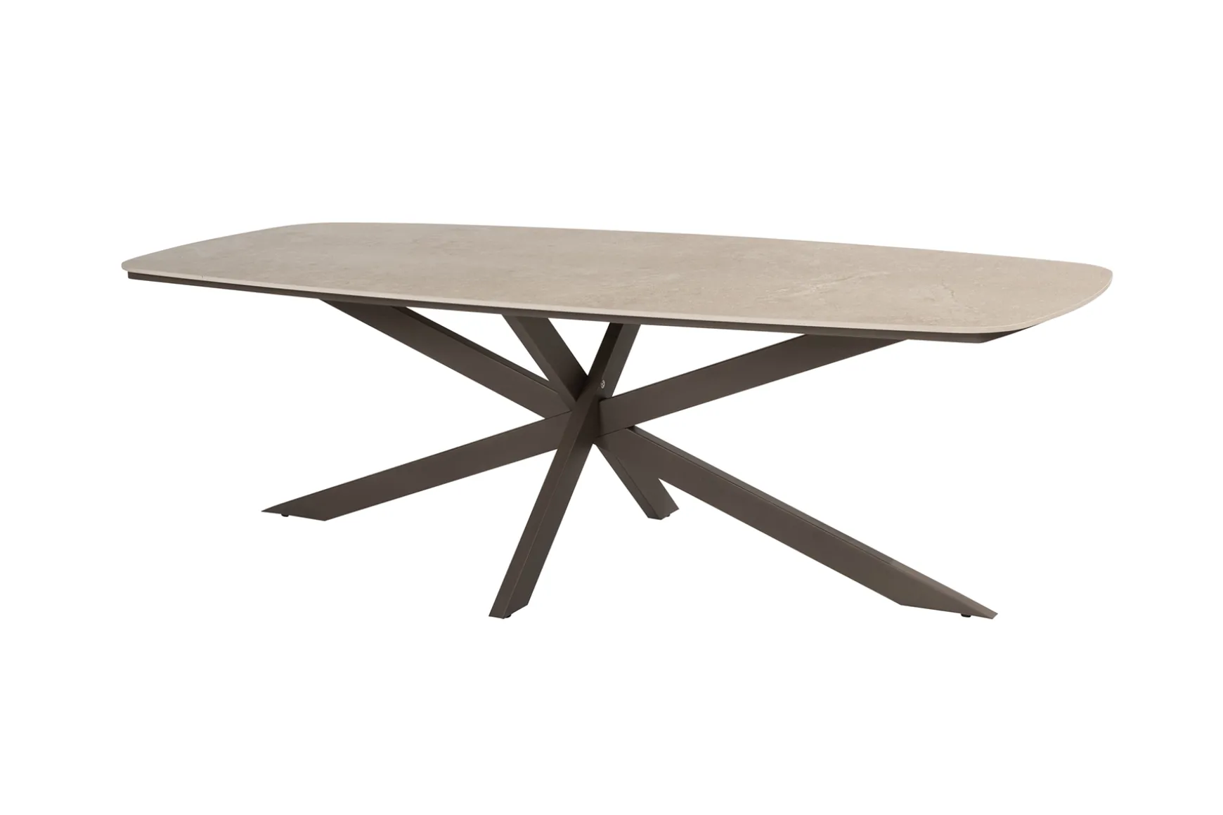 Taste Prado keramische deens ovale tuintafel 240x105 cm. - Terre