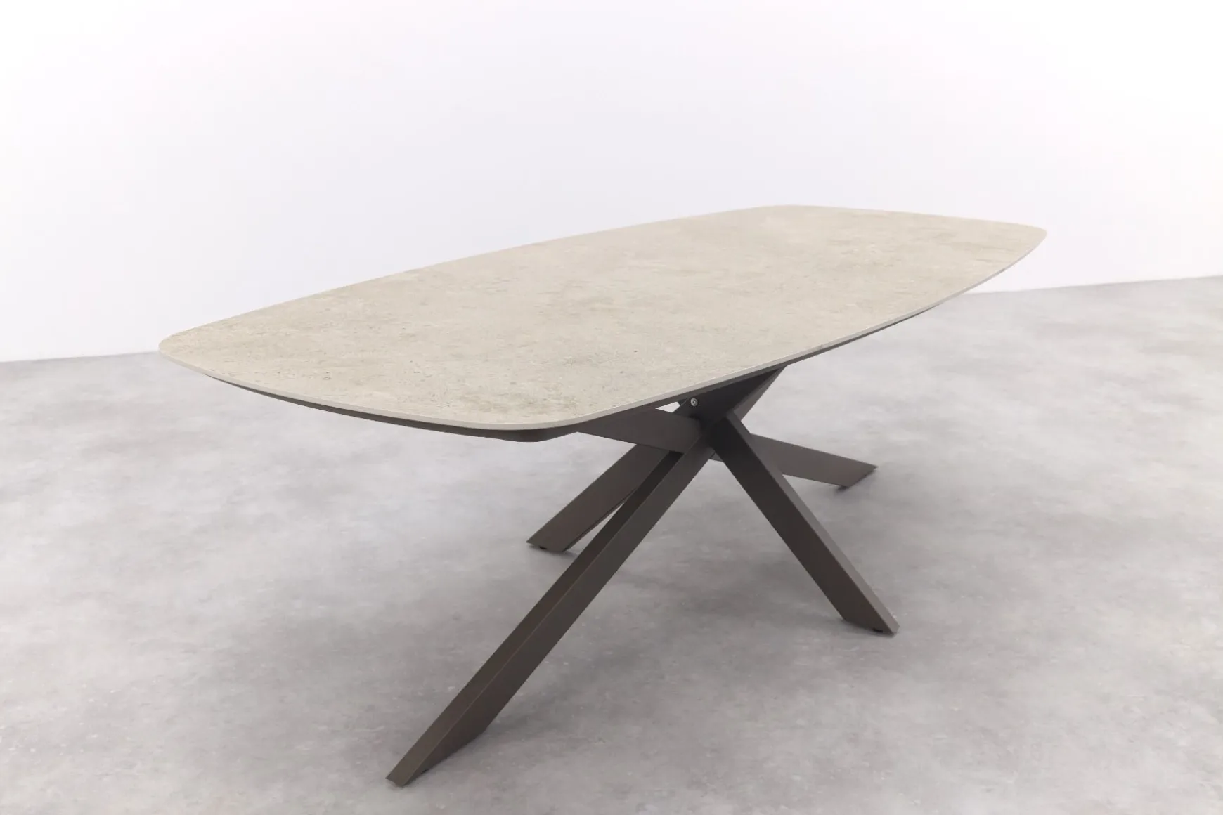 Taste Prado keramische deens ovale tuintafel 240x105 cm. - Terre