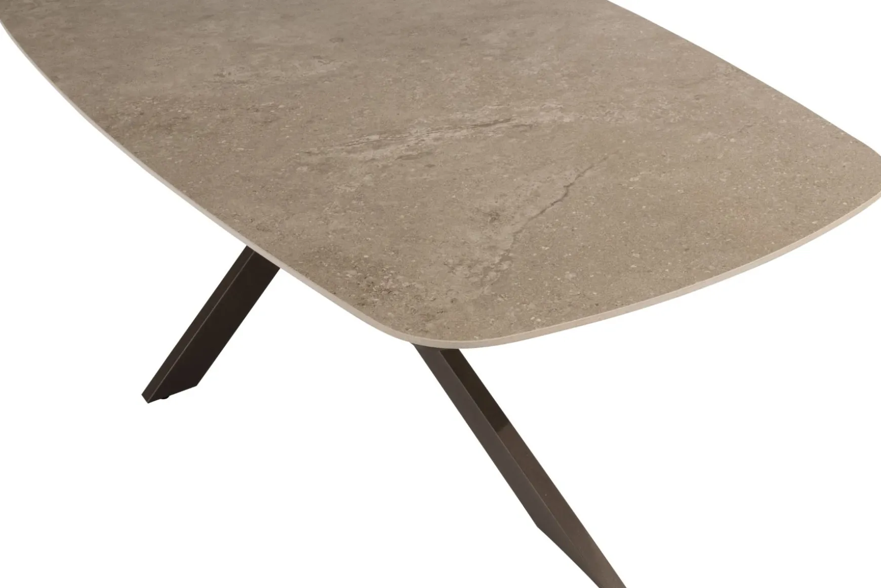 Taste Prado keramische deens ovale tuintafel 240x105 cm. - Terre
