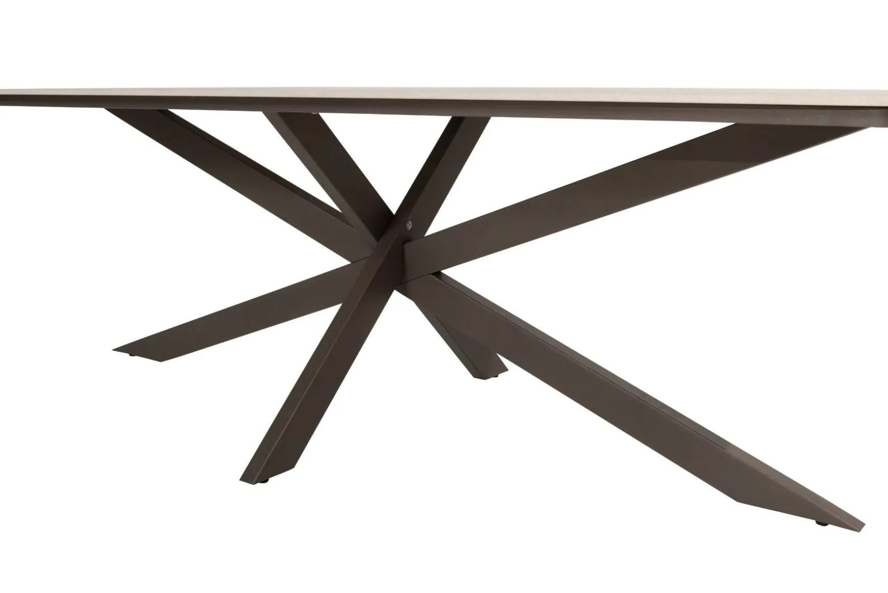 Taste Prado keramische deens ovale tuintafel 240x105 cm. - Terre