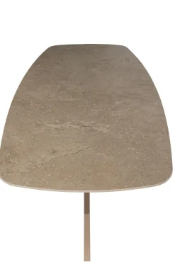 Taste Prado keramische Deens ovale tuintafel 240x105 cm. - Latte
