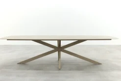 Taste Prado keramische Deens ovale tuintafel 300x110 cm. - Latte