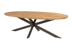 Taste Prado ovale tuintafel 240x115 cm - teak/terre