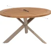 Taste Prado ronde tuintafel Ø130 cm. - latte