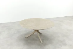 Taste Prado ronde tuintafel keramiek Ø160 cm. - Latte