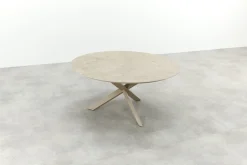 Taste Prado ronde tuintafel keramiek Ø160 cm. - Latte