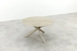 Taste Prado ronde tuintafel keramiek Ø130 cm. - Latte