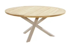 Taste Prado tuintafel - 160 cm. rond - latte