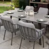 Taste Puglia/Manolo 6-persoons Deens ovale tuinset 240x103 cm. - Terre