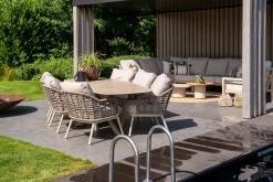 Taste Puglia/Nevada low dining tuinset (7-delig) - Latte