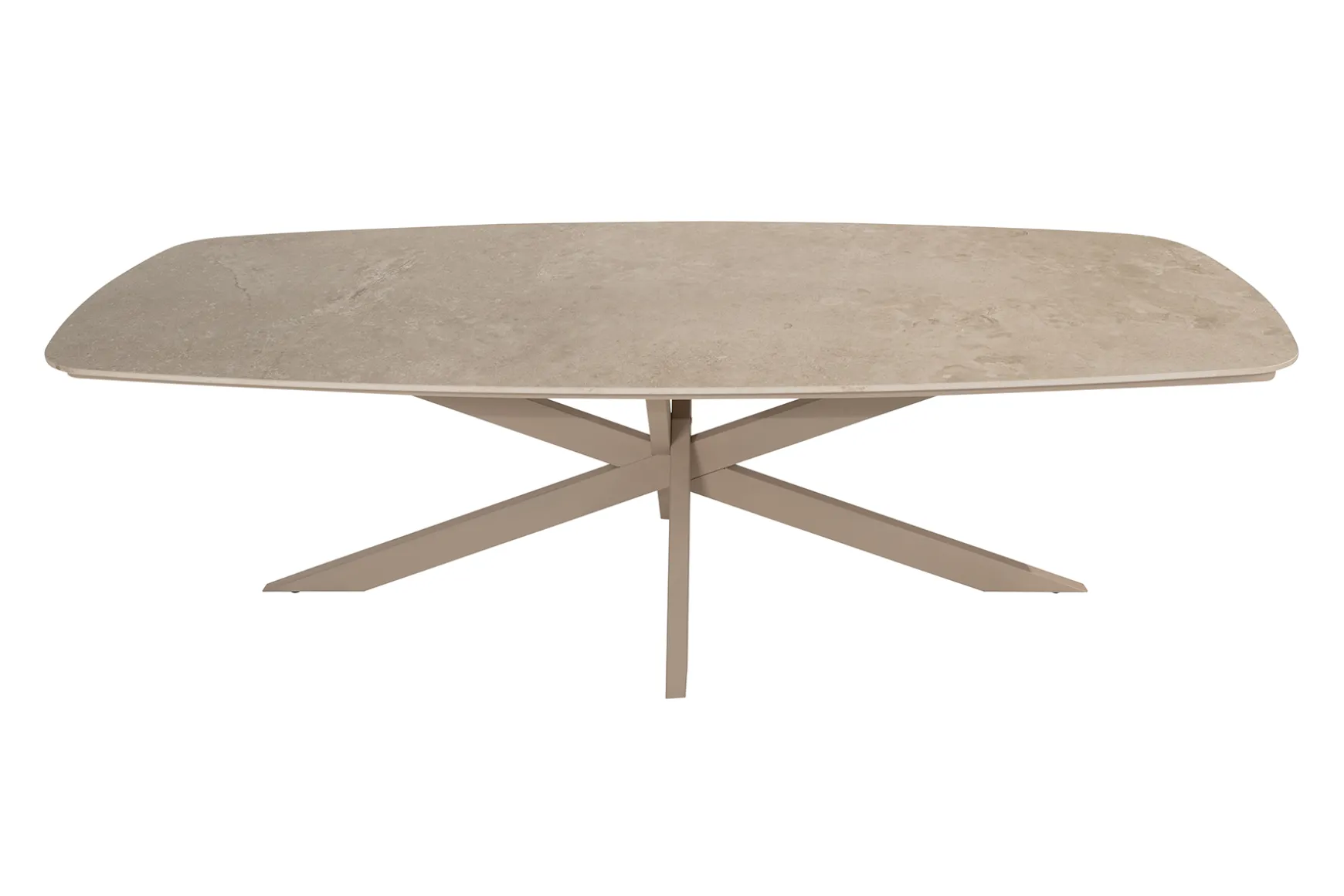 Taste Puglia/Nevada low dining tuinset (7-delig) - Latte