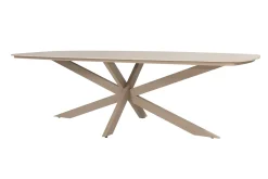 Taste Puglia/Nevada low dining tuinset (7-delig) - Latte