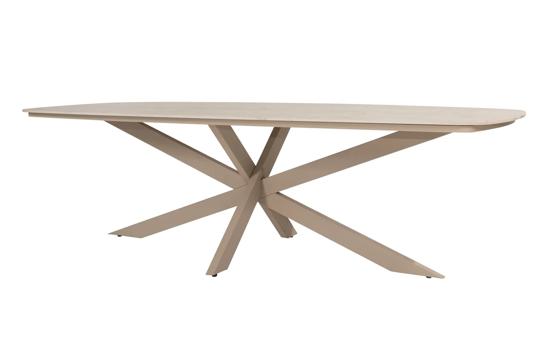 Taste Puglia/Nevada low dining tuinset (7-delig) - Latte
