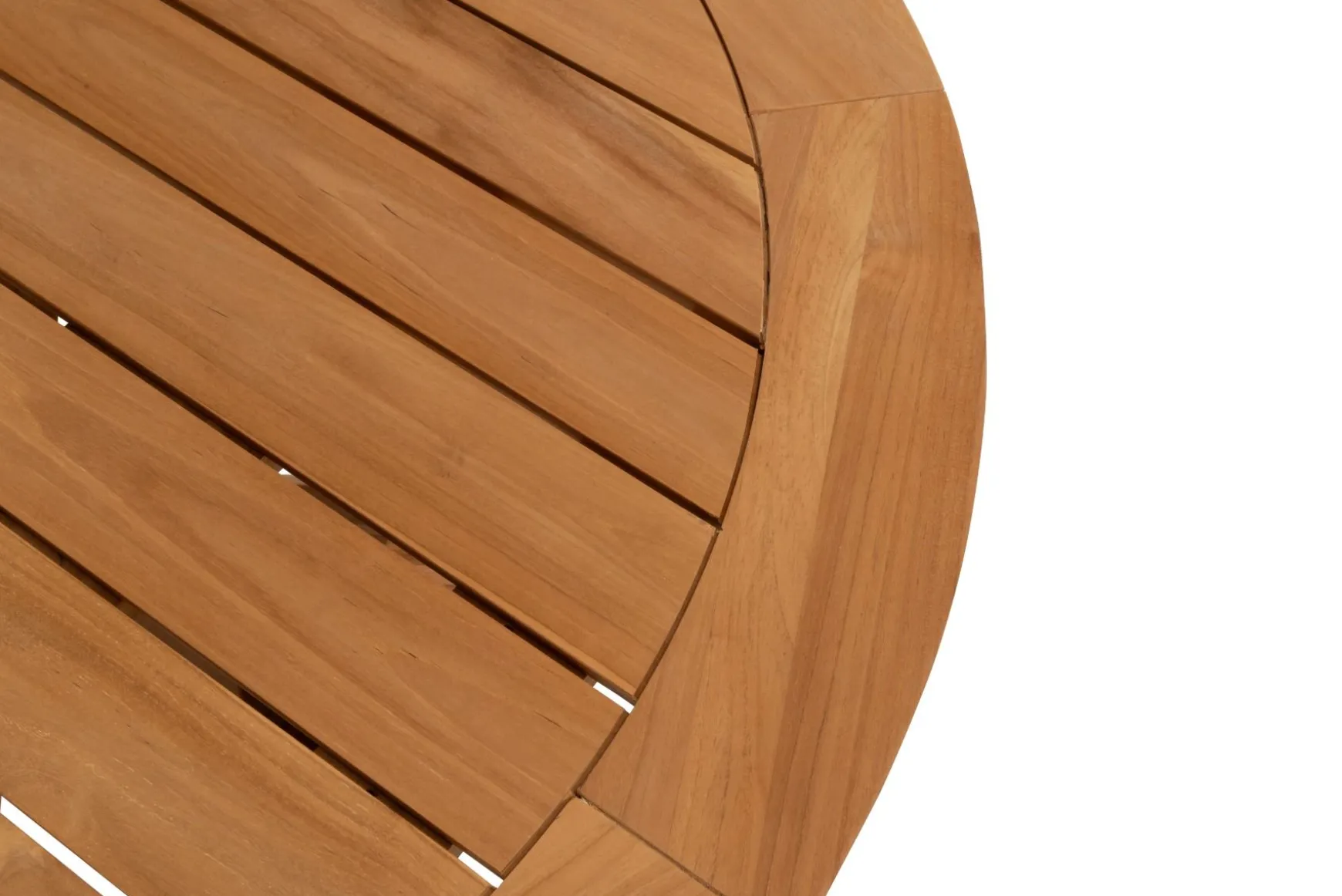 Taste Puglia/Prado 4-persoons ronde dining tuinset Ø130 cm. - Teak/Latte