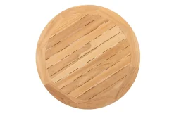 Taste Puglia/Prado 6-persoons ronde dining tuinset Ø160 cm. - Teak/Latte