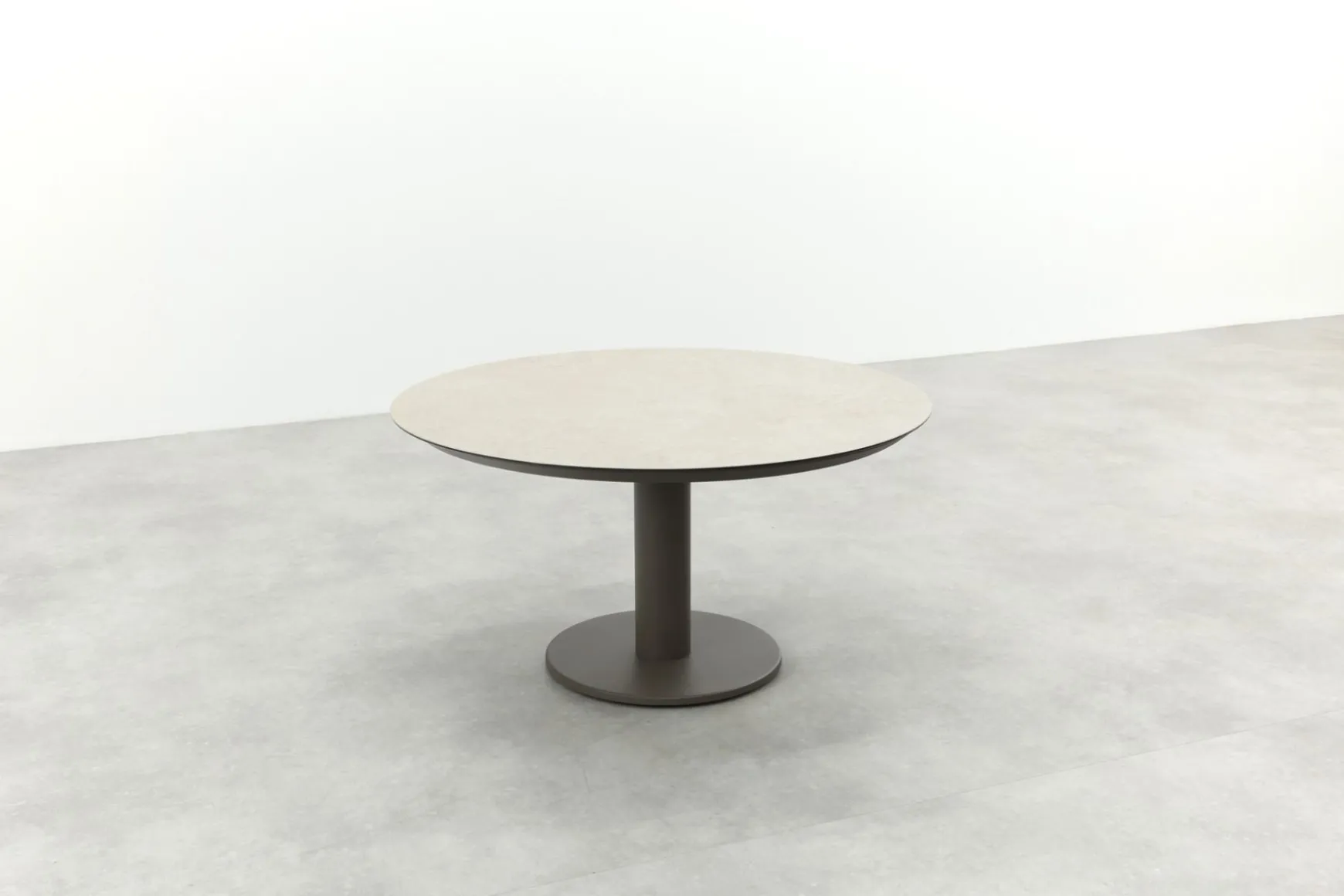 Taste Sarah ronde low dining tuintafel Ø130 cm. - Terre