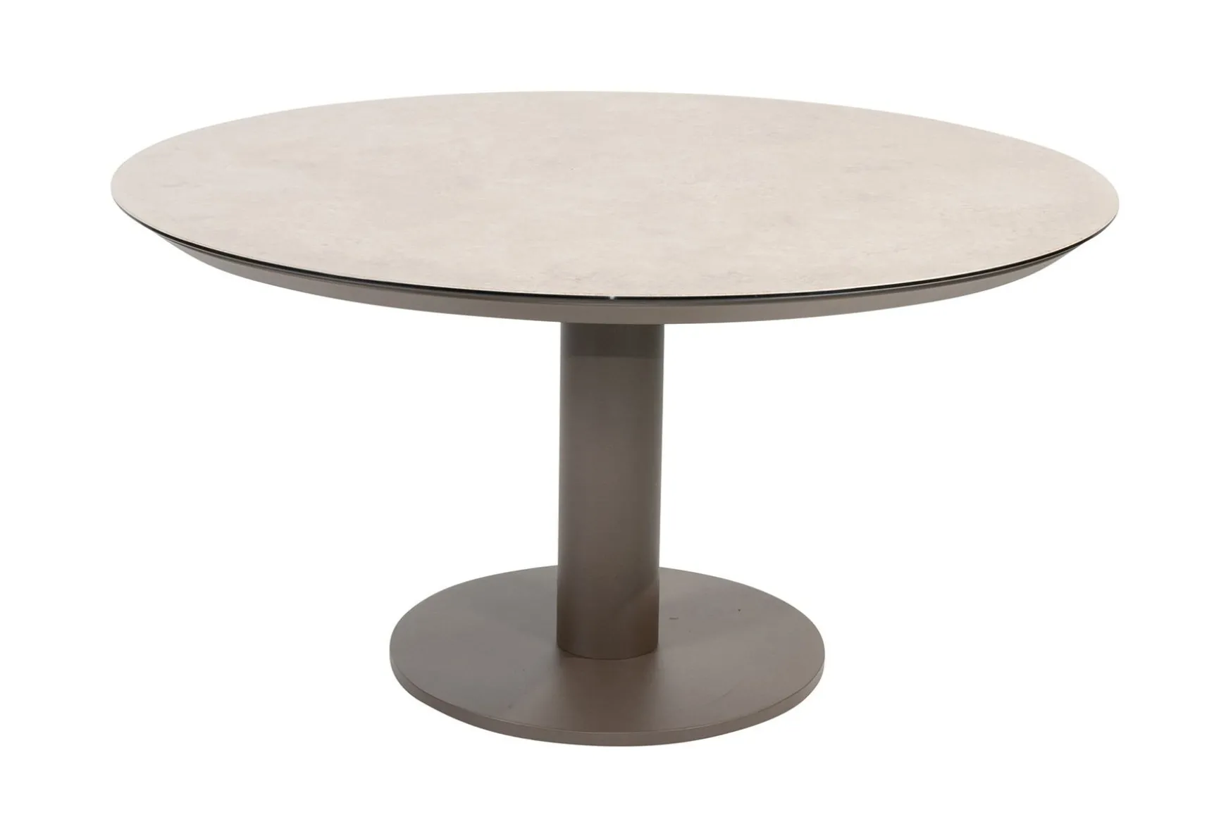 Taste Sarah ronde low dining tuintafel Ø130 cm. - Terre