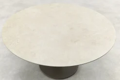 Taste Sarah ronde low dining tuintafel Ø130 cm. - Terre