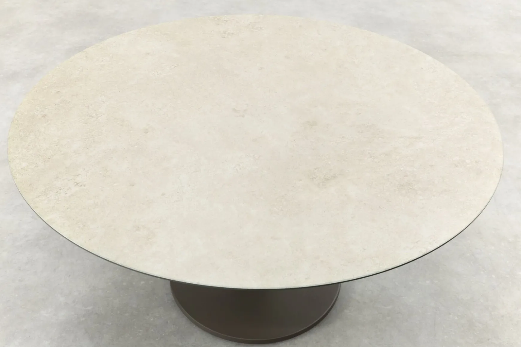Taste Sarah ronde low dining tuintafel Ø130 cm. - Terre
