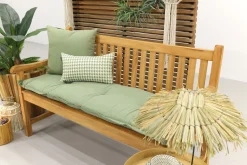 Teak houten tuinbank Bison - 150 cm.