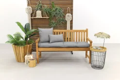 Teak houten tuinbank Bison - 150 cm.