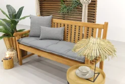 Teak houten tuinbank Bison - 150 cm.