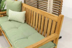 Teak houten tuinbank Bison - 150 cm.