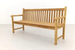 Teak houten tuinbank Bison - 180 cm.