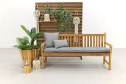 Teak houten tuinbank Bison - 180 cm.