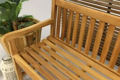 Teak houten tuinbank Bison - 180 cm.