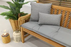 Teak houten tuinbank Bison - 180 cm.