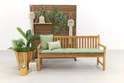 Teak houten tuinbank Bison - 180 cm.